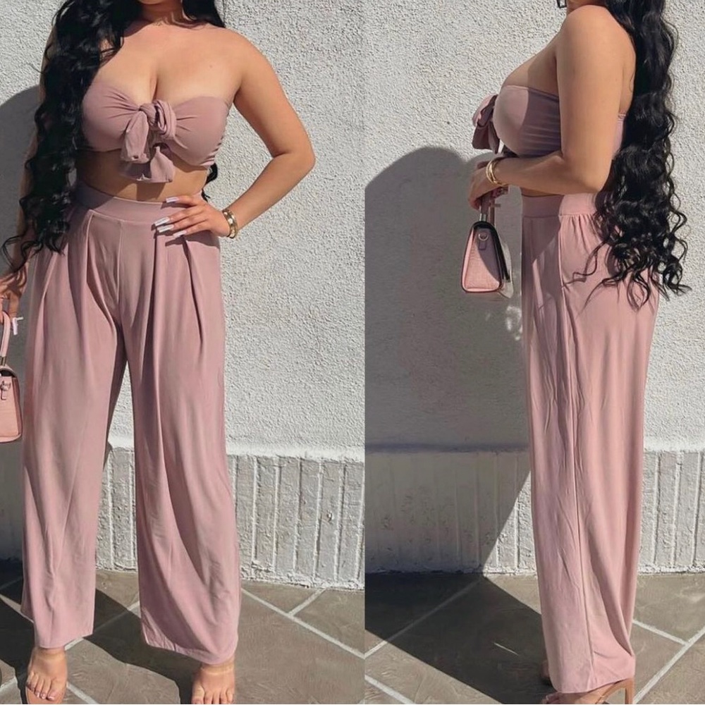 Blush Pant Set - Picture 2 of 2